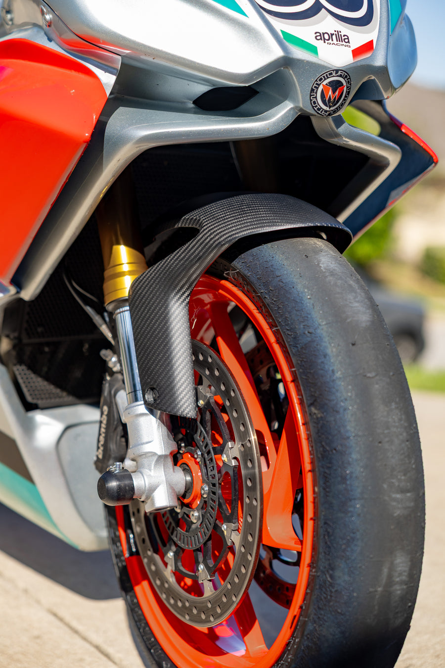 APRILIA RS660 TUONO 660 CARBON FIBER FRONT FENDER