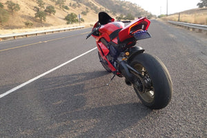 Running light side of the road Panigale
