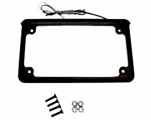 LED license plate frame