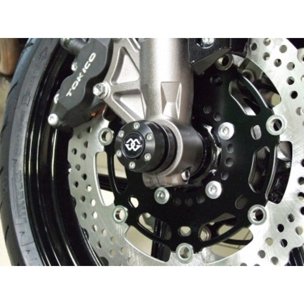 Gilles Tooling AP.GT Front Axle Protectors for the BMW R-nine-T